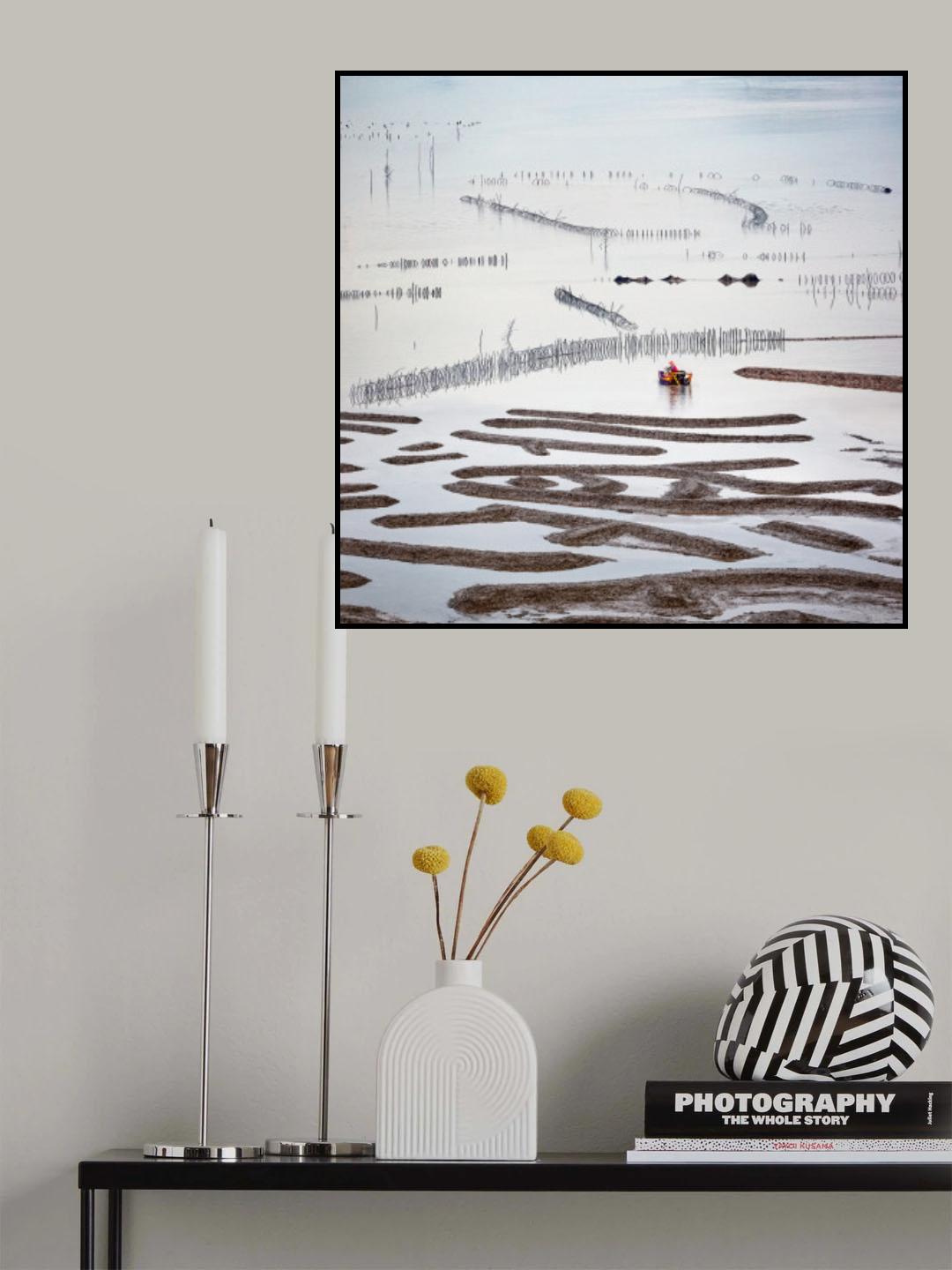 Xiapu Oracle Mudflat Poster och Canvastavla