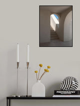 Stairway to Ocean Views Poster och Canvastavla