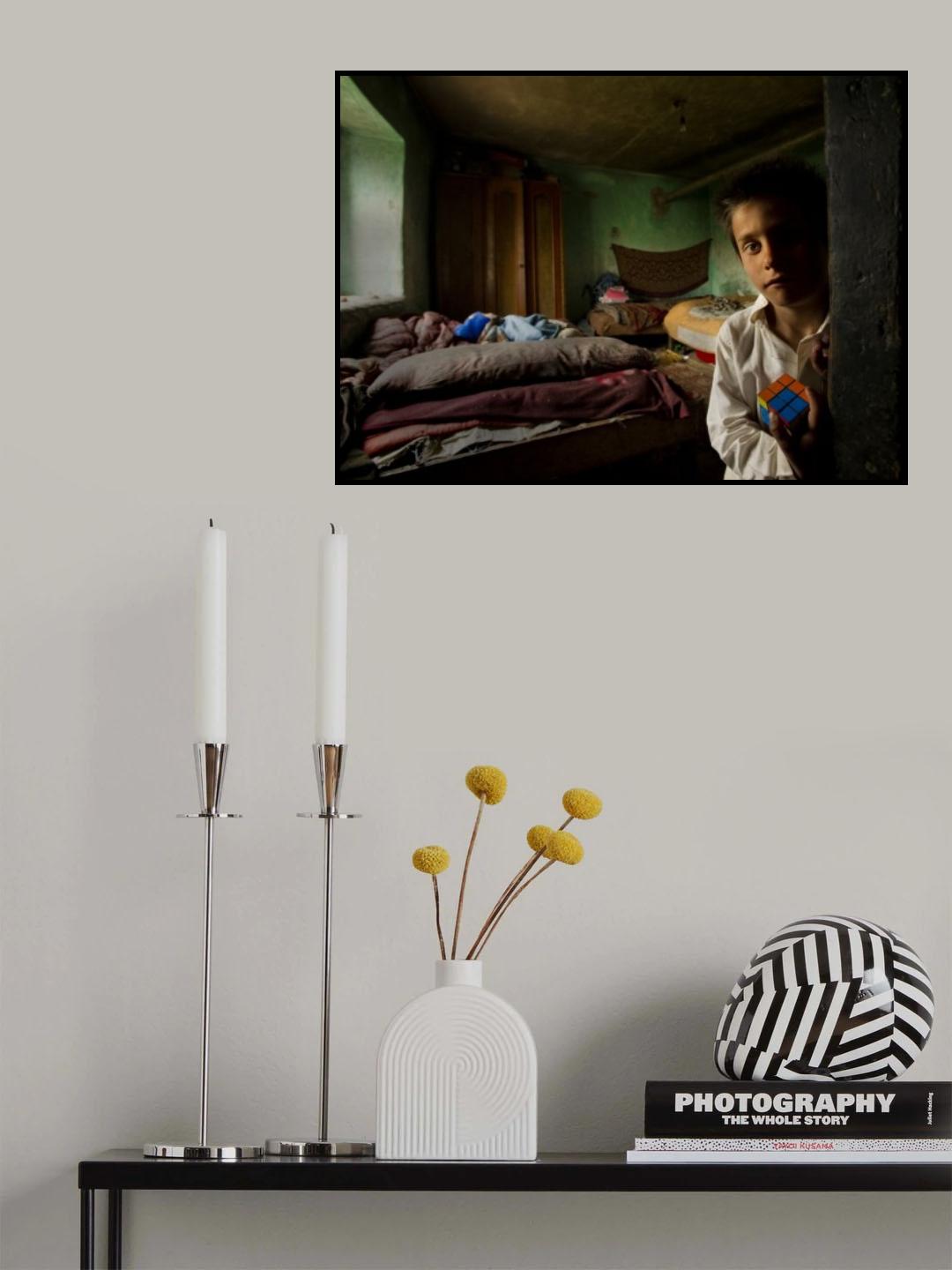 Faces of childhood Poster och Canvastavla