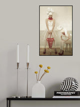 Modern Barock III Poster och Canvastavla