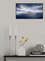 Blue Poster och Canvastavla