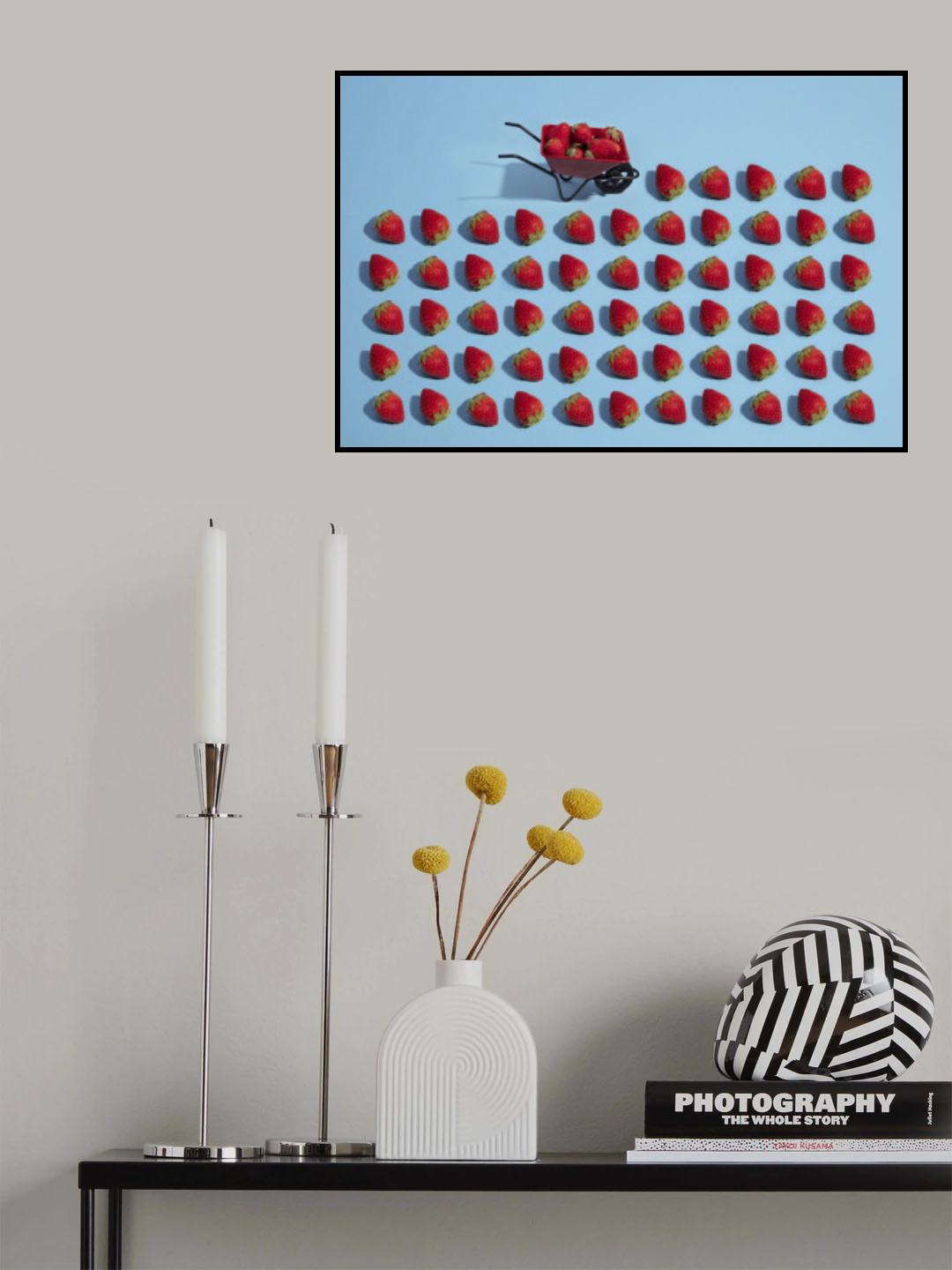 Fresas Poster och Canvastavla