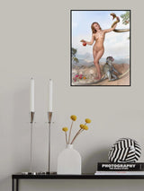 Eve does not want an apple Poster och Canvastavla