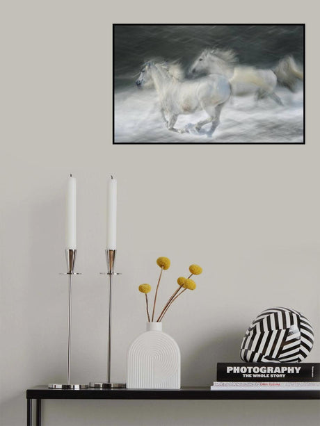 gallop in a duel Poster och Canvastavla