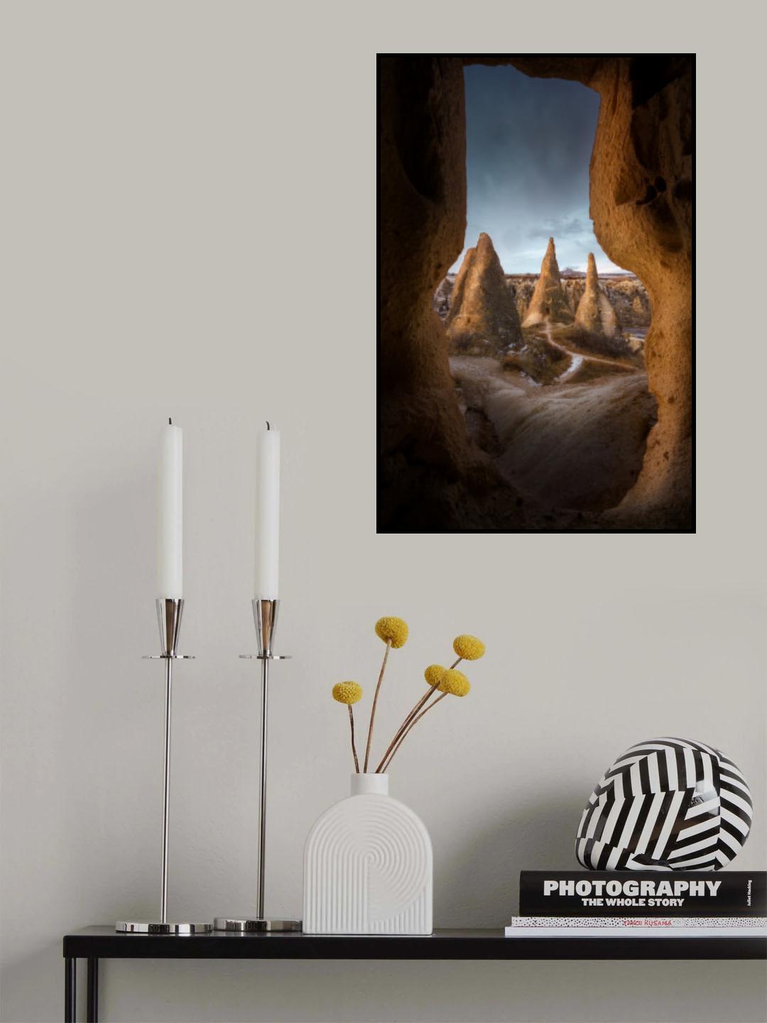 Fairy Chimney Mornings Poster och Canvastavla