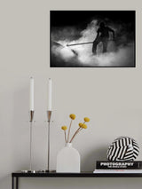 wood to charcoal Poster och Canvastavla