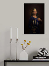 LADY IN DARK NIGHT Poster och Canvastavla