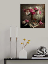 Still life with flowers Poster och Canvastavla