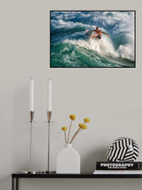 Surfing Poster och Canvastavla