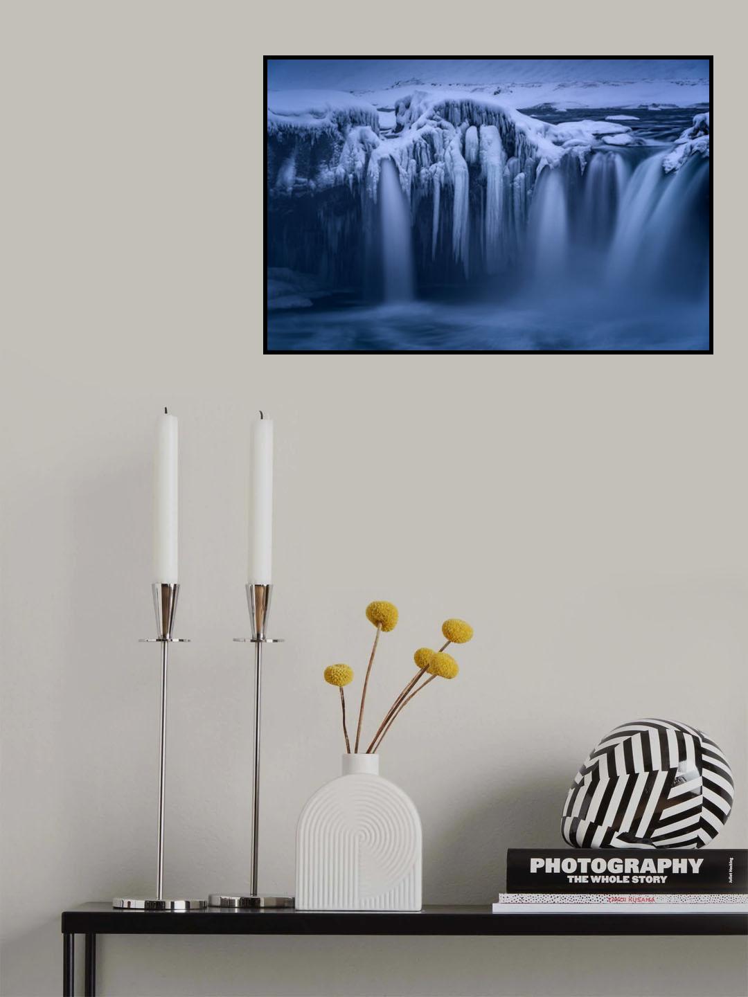 Ice and Flow III Poster och Canvastavla