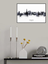 Córdoba Spain Skyline Poster och Canvastavla