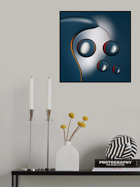 Oil and Water LD54C Poster och Canvastavla