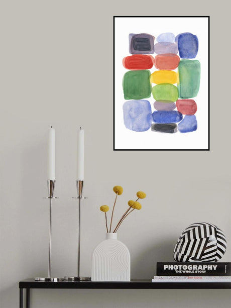 Color Blocks 2 Poster och Canvastavla