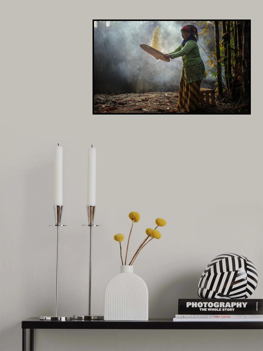 Rice Poster och Canvastavla