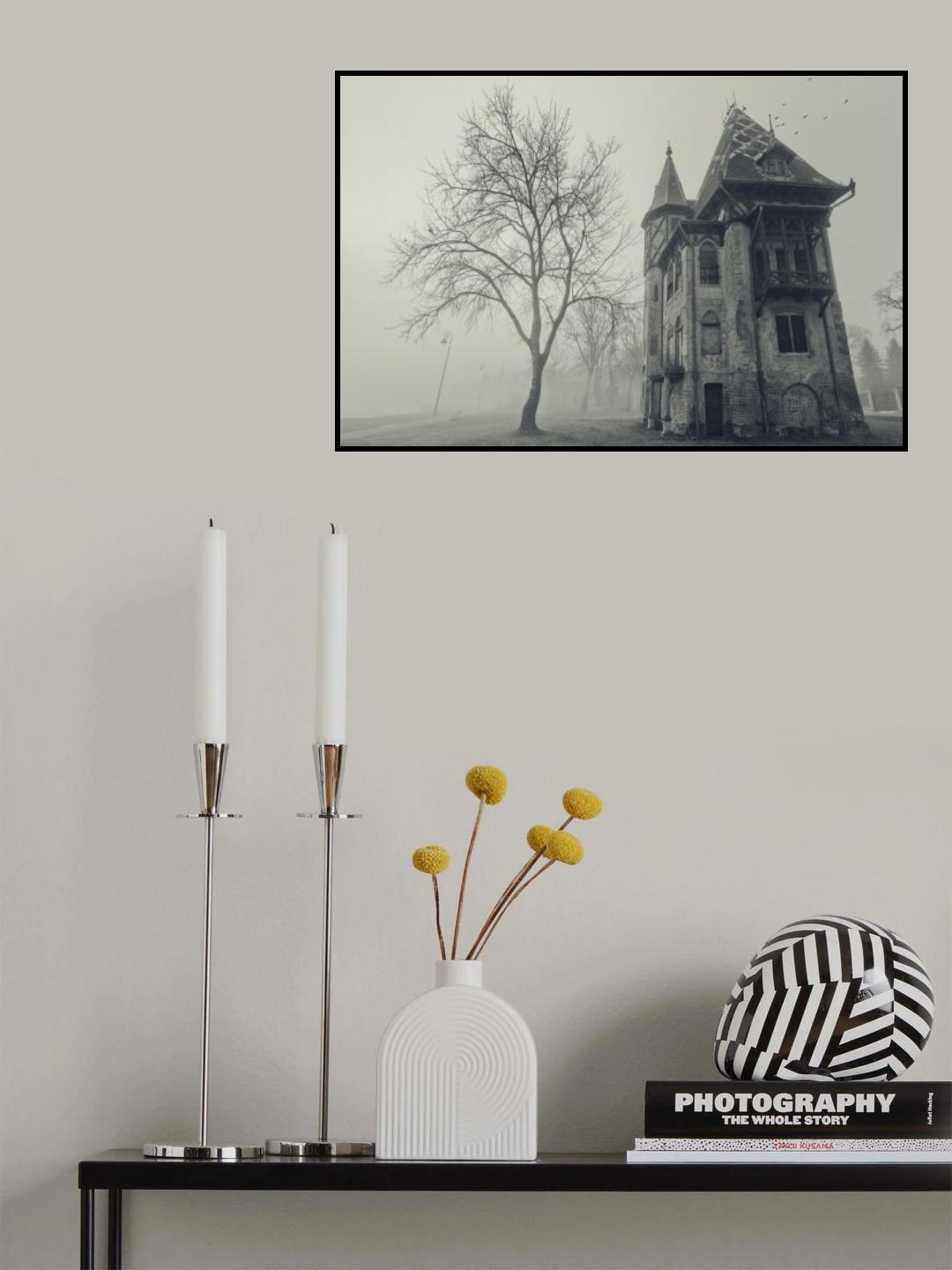 Spooky house Poster och Canvastavla