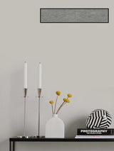 Hla025  100dpi Waves Grey Blk Poster och Canvastavla