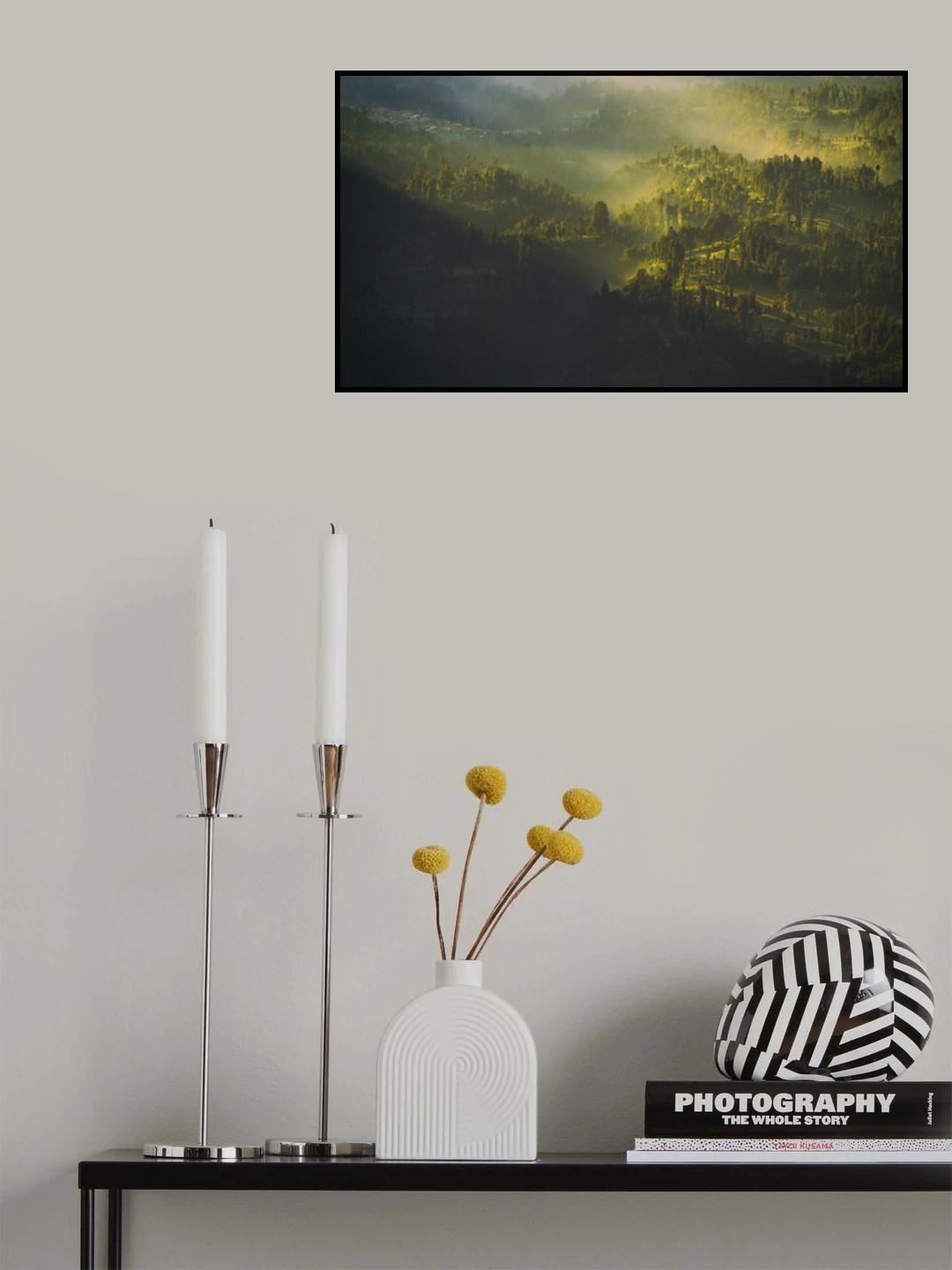 misty morning Poster och Canvastavla