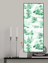 Hl012  Woodlands Green   1206mm X 3000mm Poster och Canvastavla