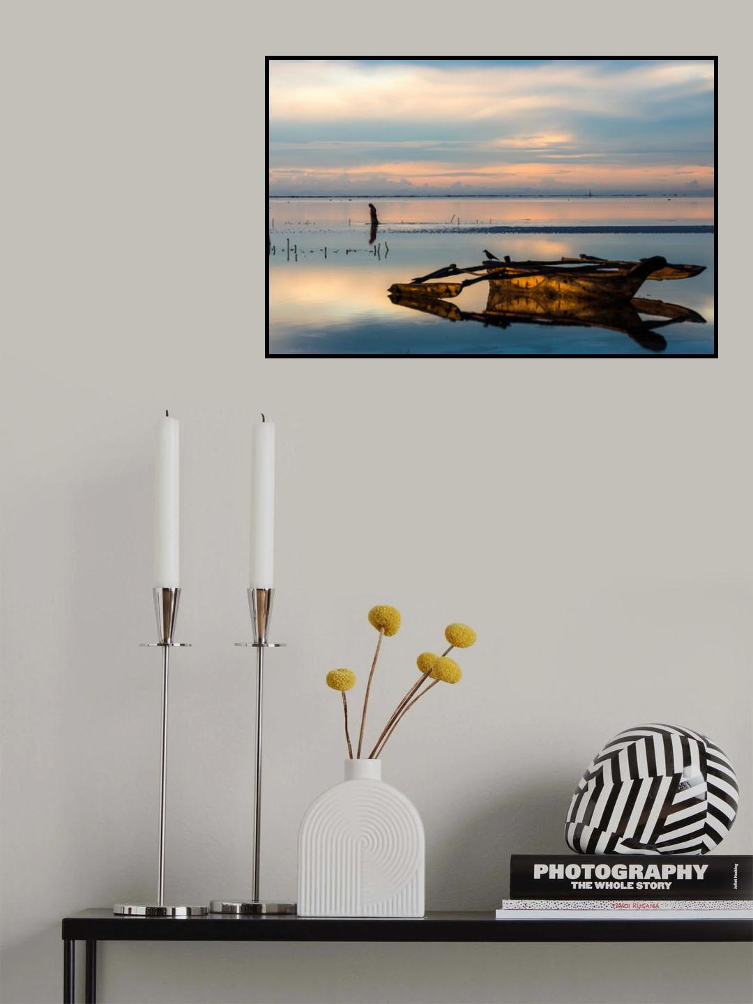 Indian Ocean at sunrise Poster och Canvastavla