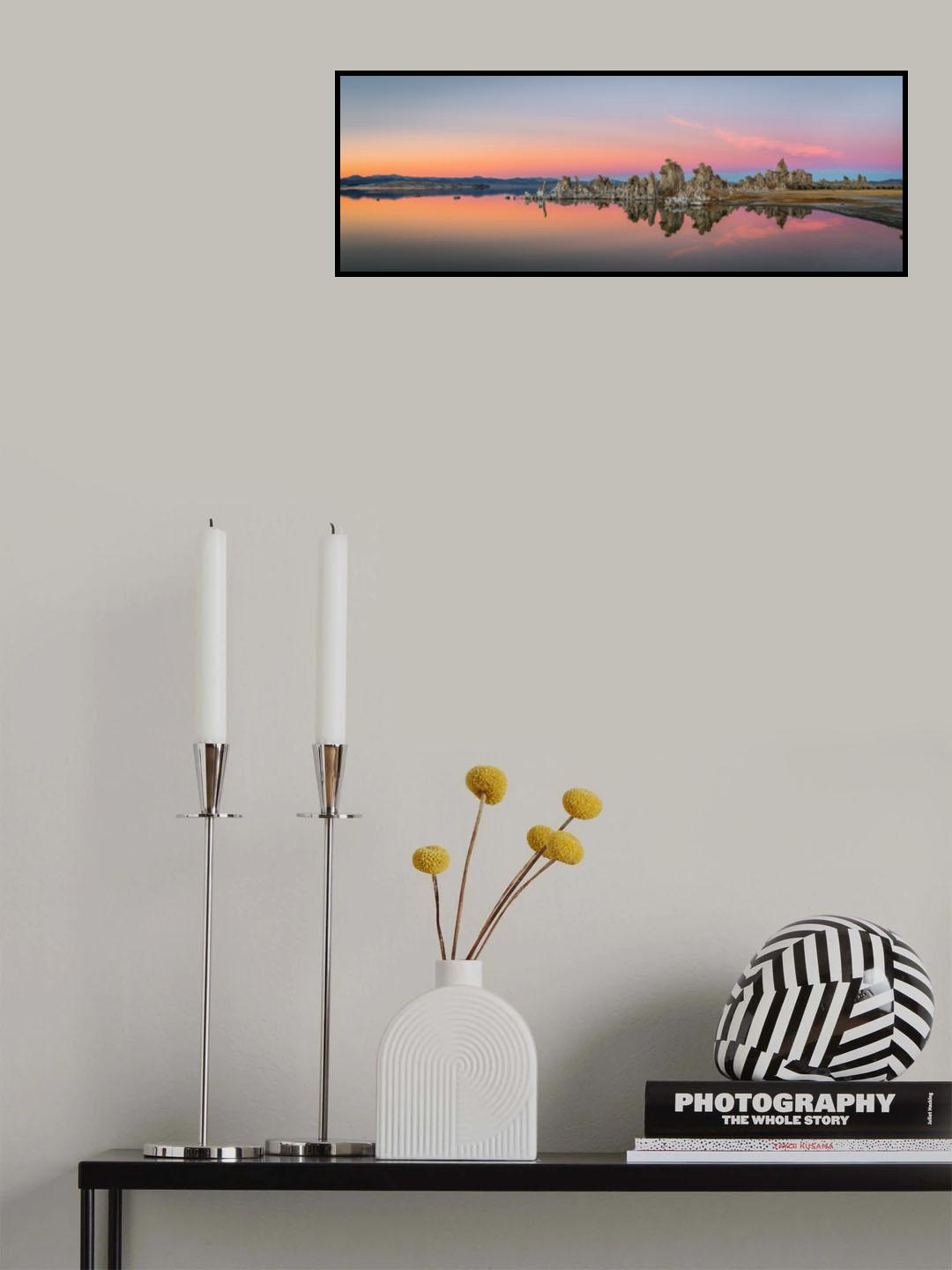 Mono Lake sunset Poster och Canvastavla