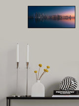 Dubai Marina Skyline Poster och Canvastavla