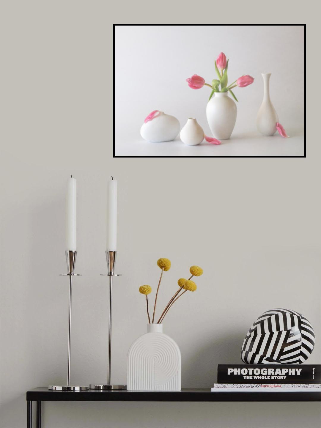Pink Mood Poster och Canvastavla