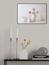 Pink Mood Poster och Canvastavla
