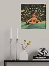 Space Queen Collage Art Poster och Canvastavla