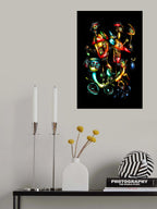 Mushroom cabbie 1 Poster och Canvastavla