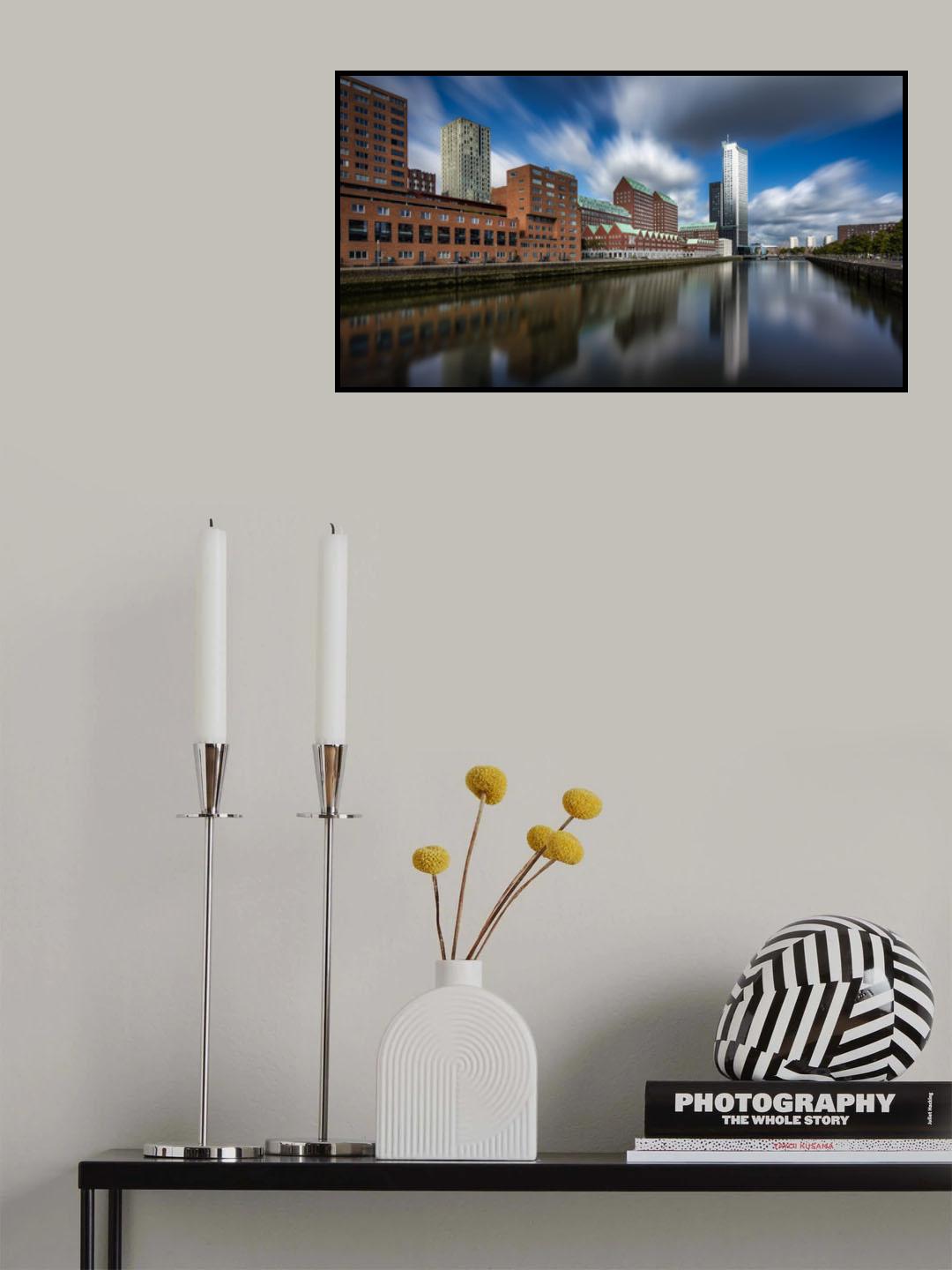 Spoorweghaven Poster och Canvastavla