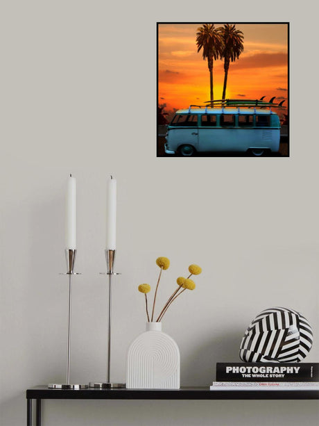 VW Bus Poster och Canvastavla