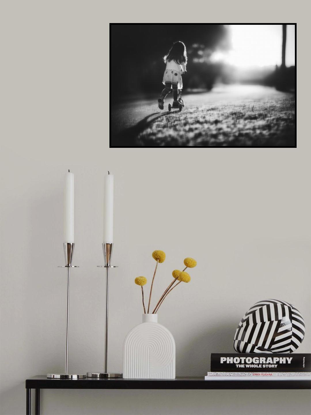 A Girl is No One Poster och Canvastavla