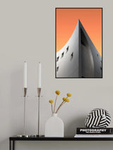 YELLOW SKY-BUILDING Poster och Canvastavla