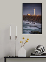 Lighthouse Sunrise Poster och Canvastavla