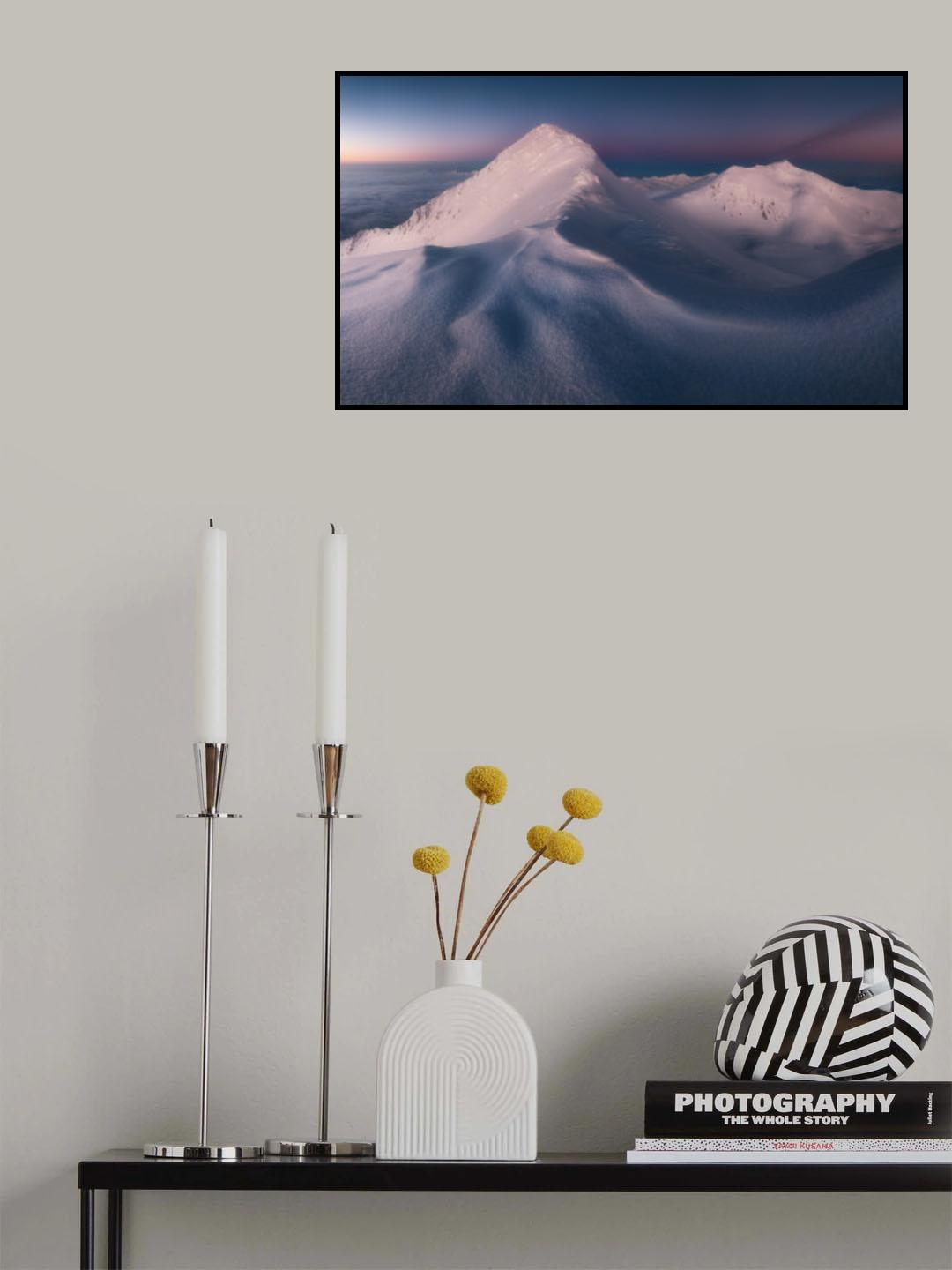 On the white worm Poster och Canvastavla