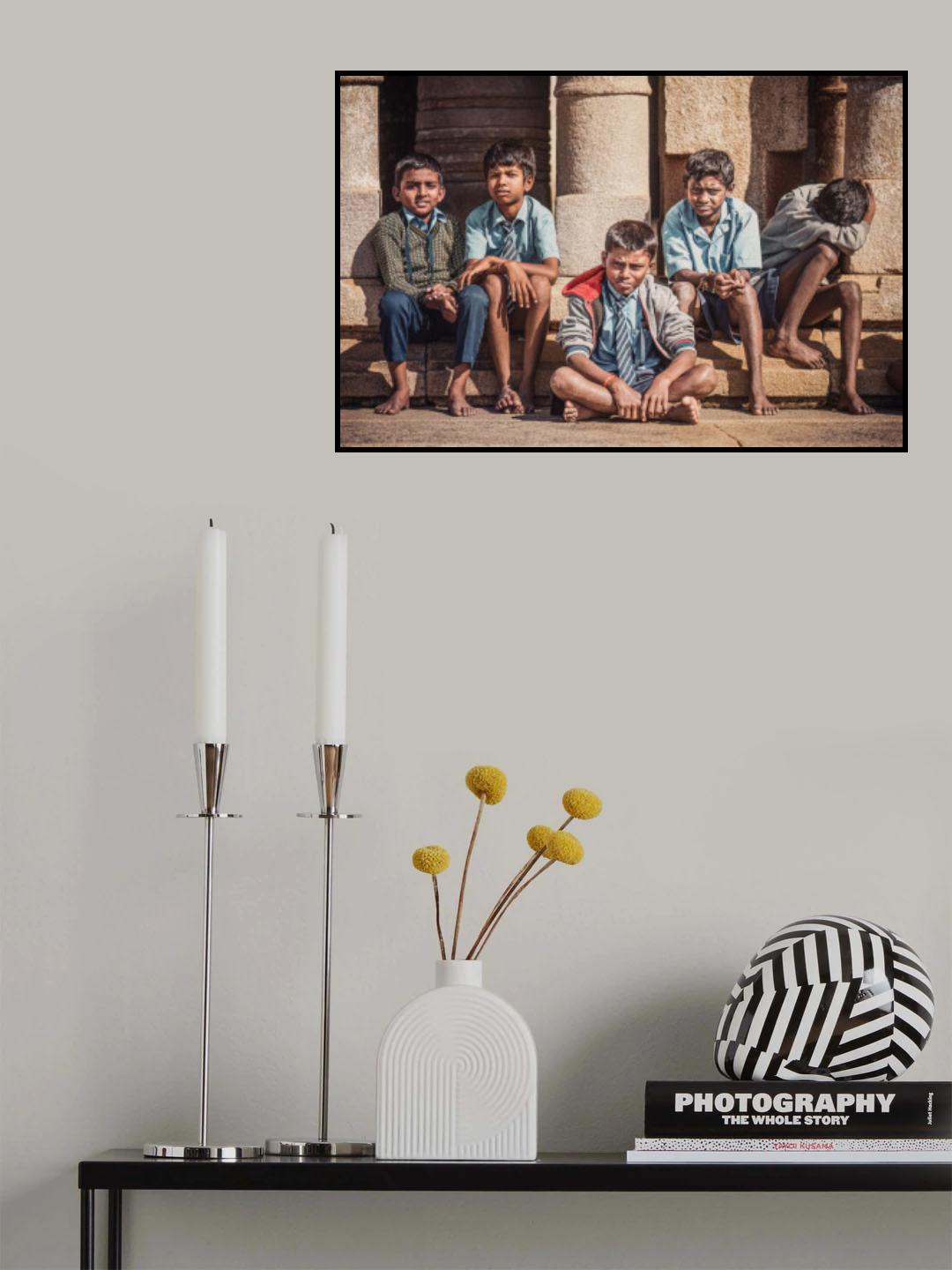 Five little indians Poster och Canvastavla