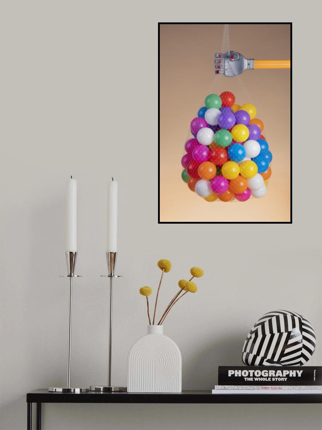 Colorful Balls Poster och Canvastavla
