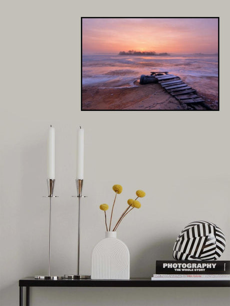 cold morning Poster och Canvastavla