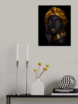Face Painting art Poster och Canvastavla