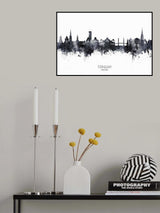 Torquay England Skyline Poster och Canvastavla