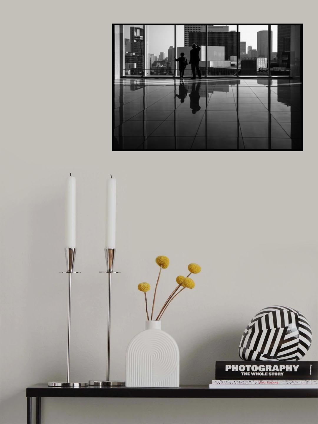 Bonds with grandfather Poster och Canvastavla