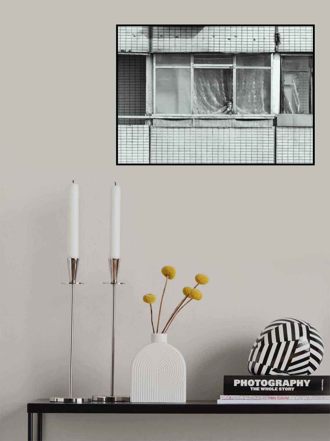 April 2020 - Above the earth Poster och Canvastavla