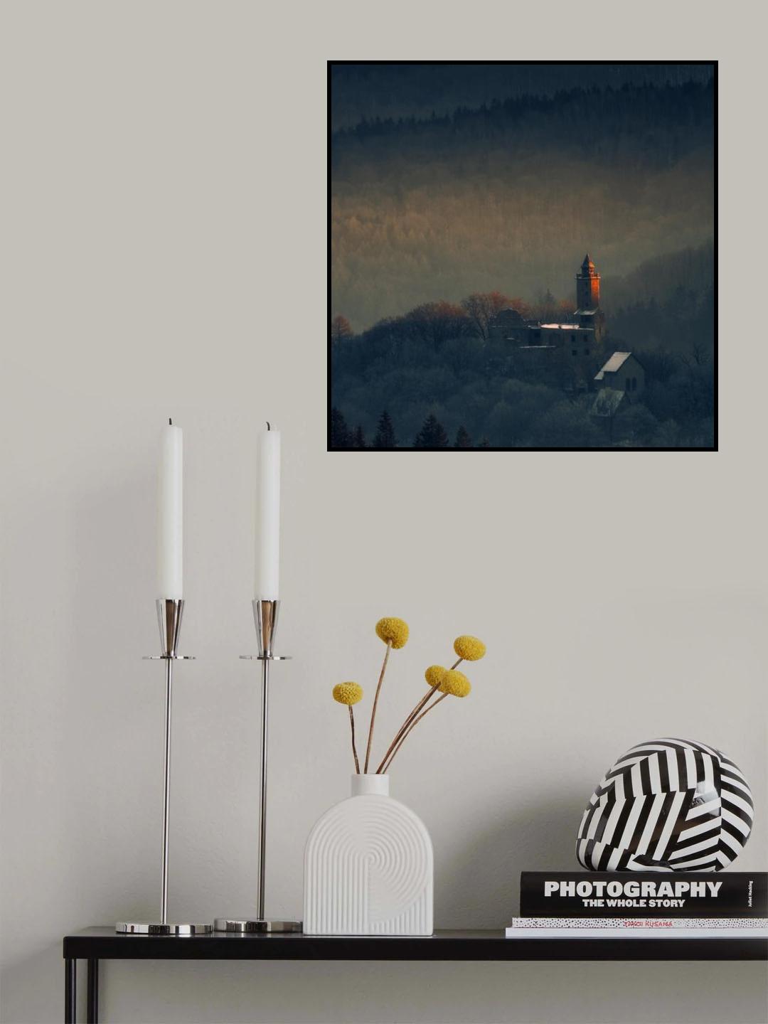 Grodno Castle. Poster och Canvastavla