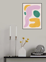 Color Pastel Abstract Poster och Canvastavla