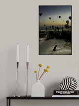Balloons and one dog Poster och Canvastavla