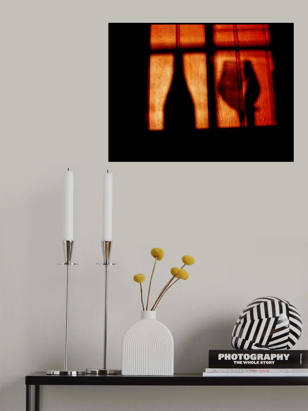A glass of red wine Poster och Canvastavla