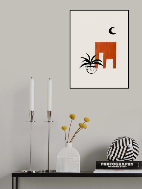 Earth Home Poster och Canvastavla