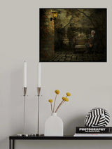 The Old Wall. Poster och Canvastavla