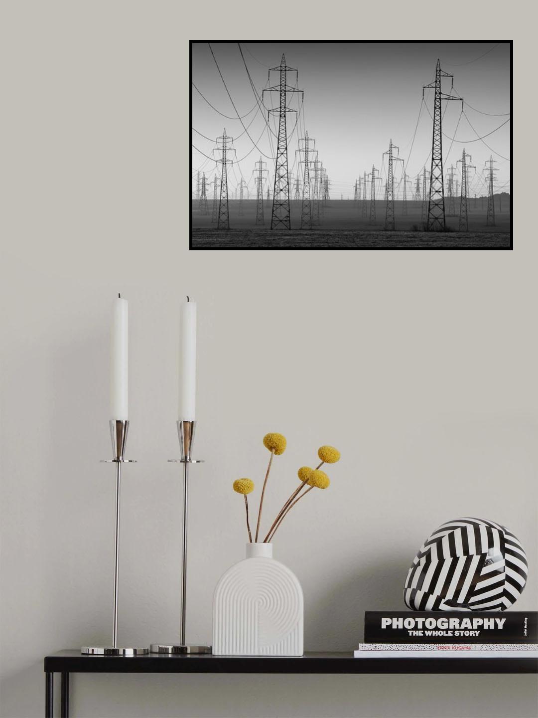 Lines Poster och Canvastavla