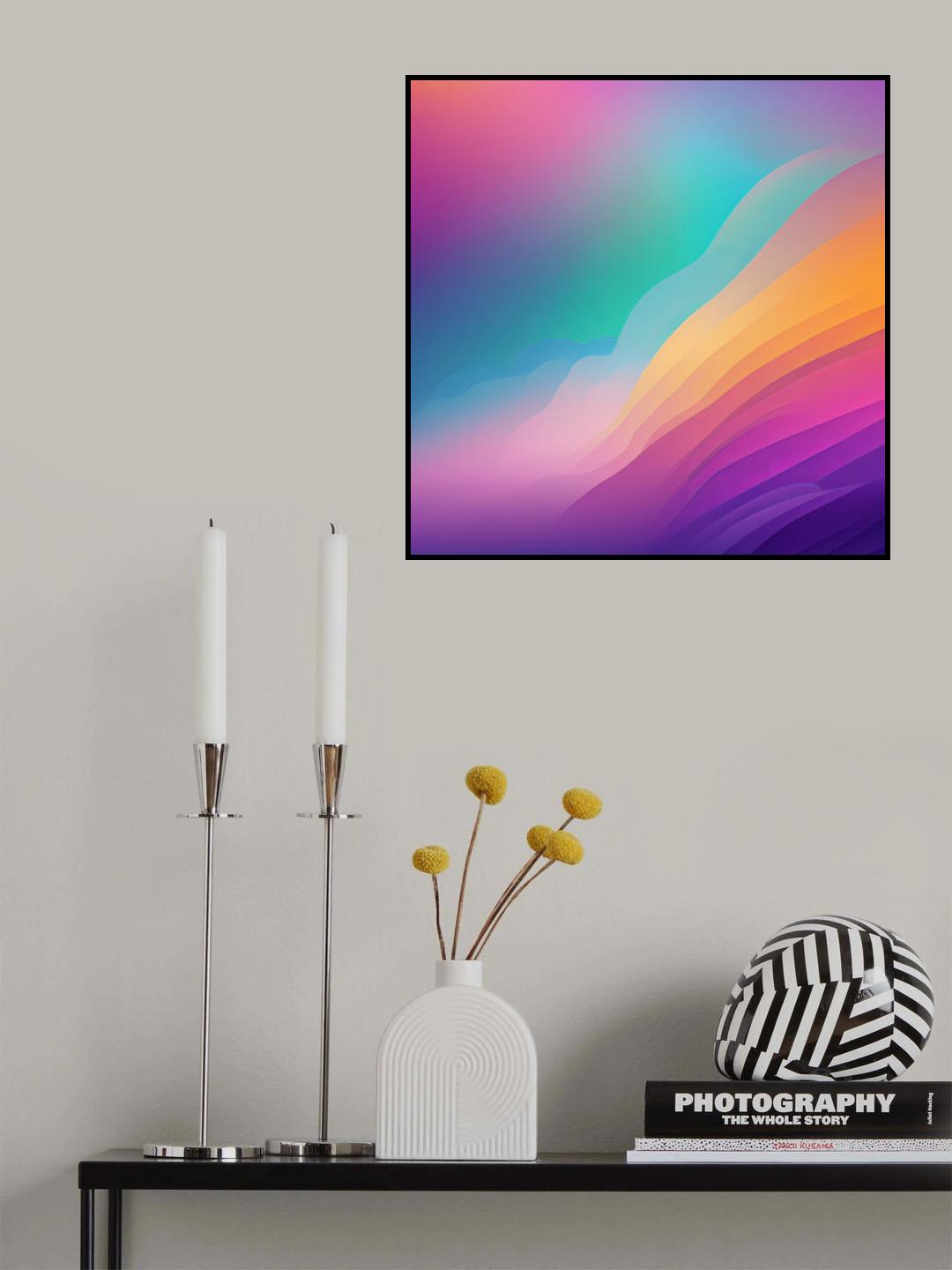 Gradient 93 Poster och Canvastavla